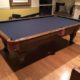 Pool Table and Accessory Rack